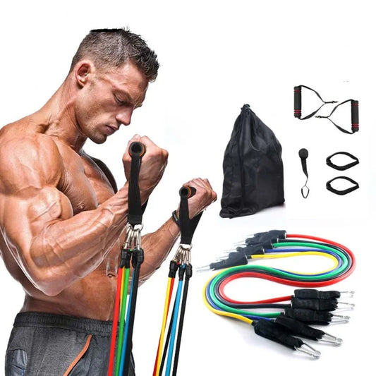 PowerBand™  Multifunction Fitness Resistance Bands [SET]